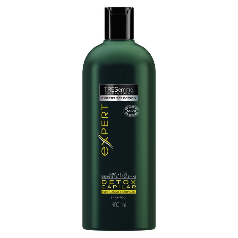 shampoo tresemme detox capilar 400ml