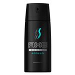 desodorante aerosol body spray apollo axe 150ml