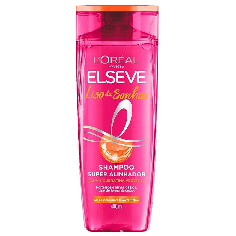 shampoo elseve liso dos sonhos 400ml