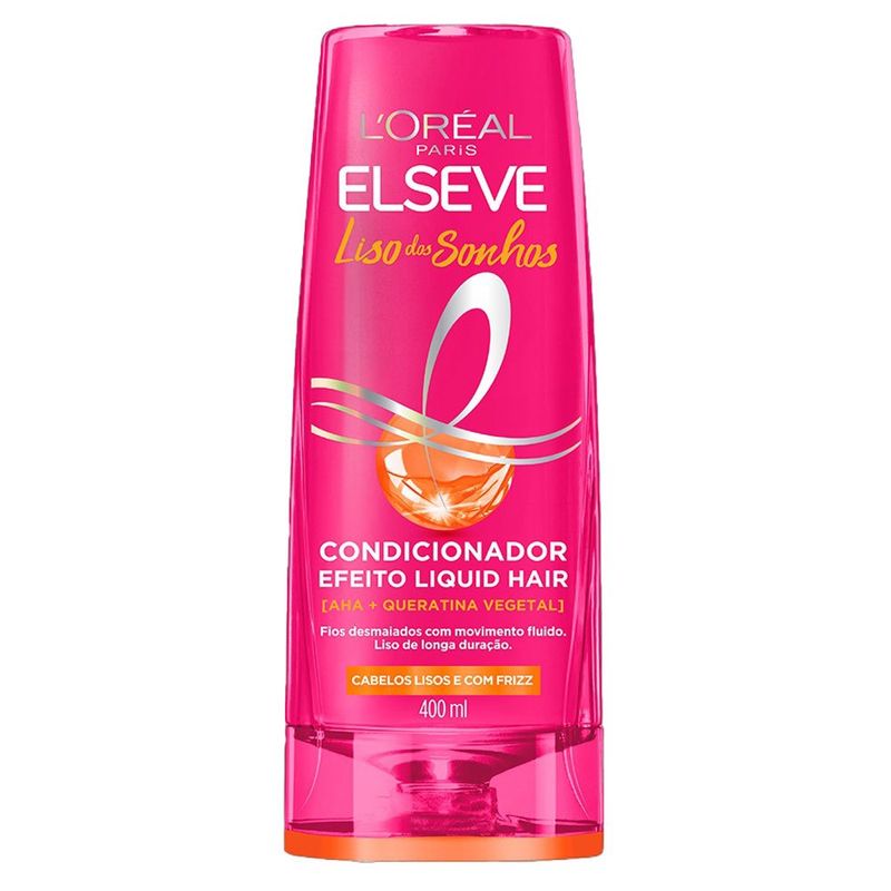 condicionador elseve liso dos sonhos 400ml
