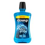 enxaguante bucal closeup ice sem álcool 50ml