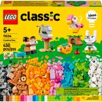 bloco lego classic animais de estimação criativos 11034