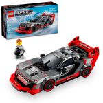 bloco lego speed champions carro de corrida audi s1 e tron quattro 76921