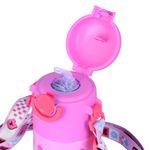 garrafa térmica infantil mor kids com alça 500ml rosa 8786