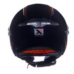 capacete asx city air solid brilho preto 62 (mp)
