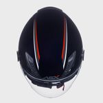 capacete asx city air solid brilho preto 62 (mp)