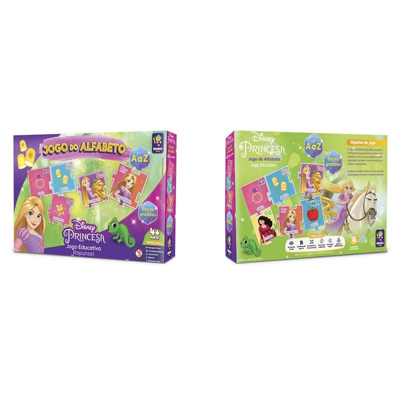 jogo de alfabeto mimo disney rapunzel 201