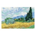 quebra-cabeça mimo 1000 peças campo de trigo van gogh 2603