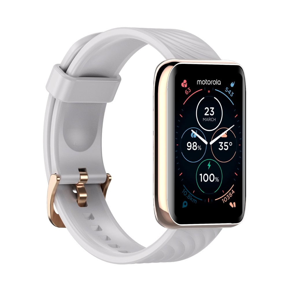 Smartwatch Motorola Moto Watch 70 Tela LCD de 1.69", Bluetooth e Sensor de Frequência Cardíaca