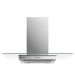 coifa de parede electrolux com luz de led efficient 90cm inox ce9vx