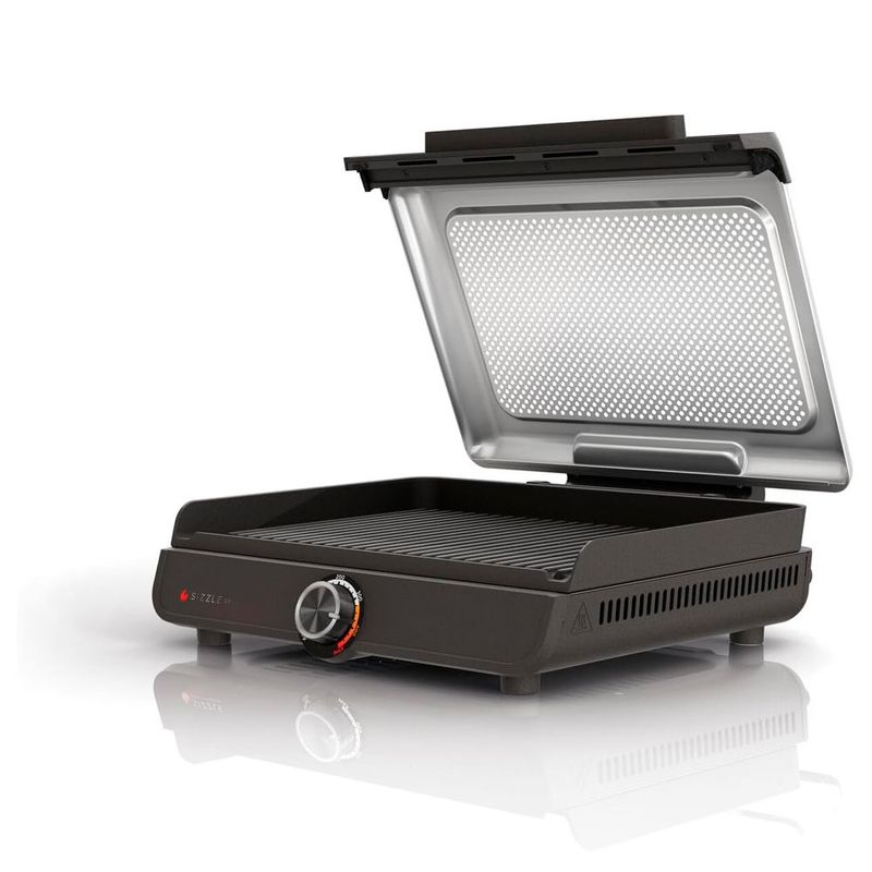grill 127v ninja sizzle preto e cinza