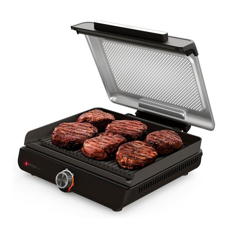 grill 127v ninja sizzle preto e cinza