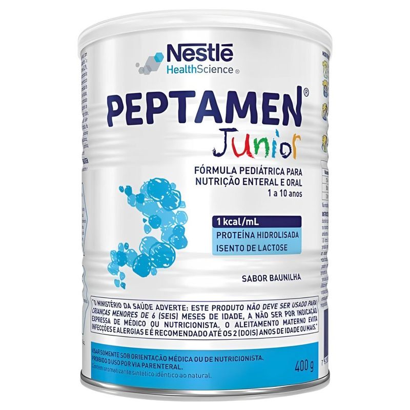 suplemento peptamen junior nestlé baunilha 400g (mp)