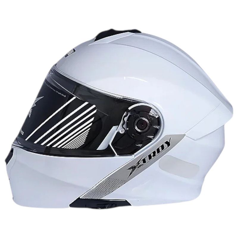 Capacete EBF Xtroy Solid Shine Branco Tamanho 58