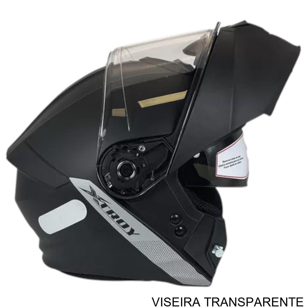 Capacete EBF Xtroy MSV Solid Preto Fosco 60