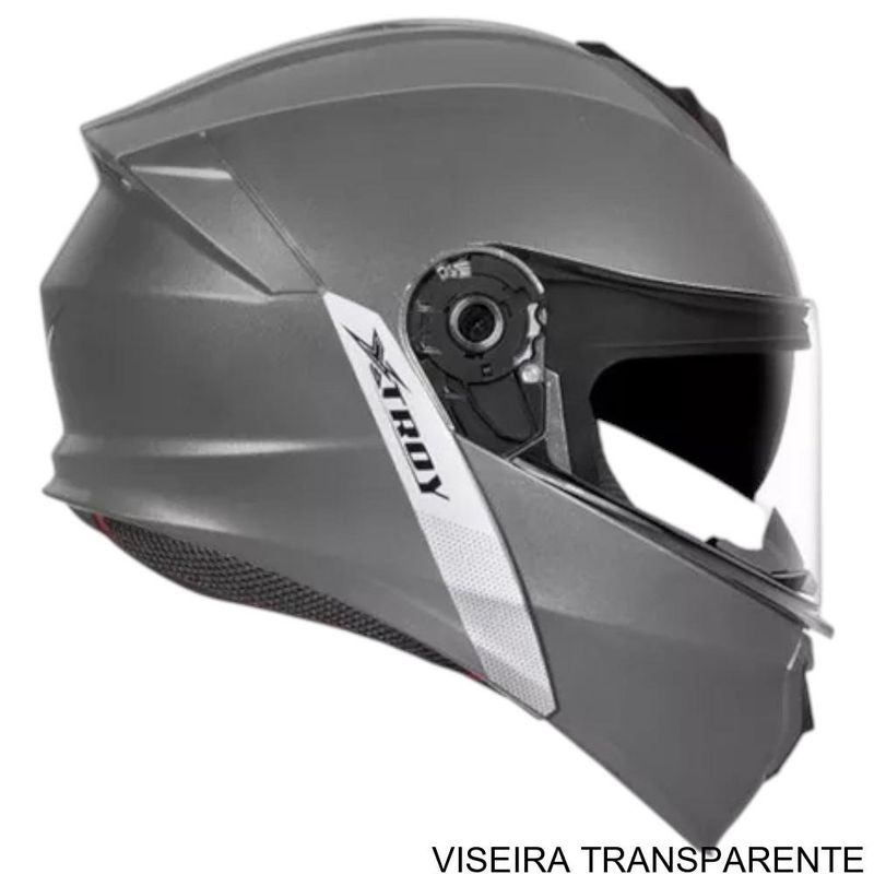 Capacete EBF Xtroy MSV Solid Chumbo Tamanho 58