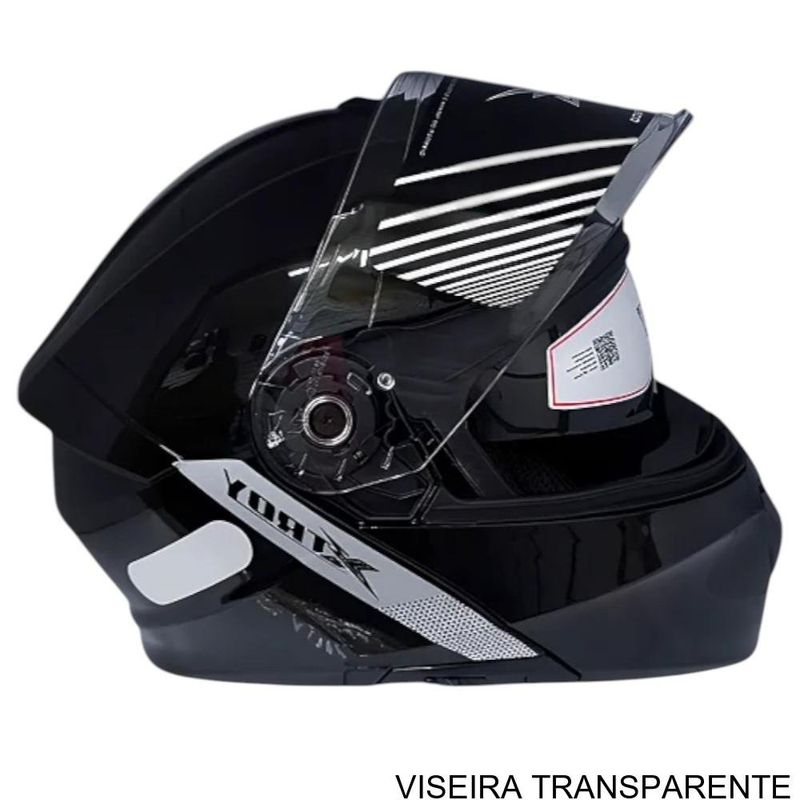 Capacete EBF Xtroy Solid Shine Preto Brilhoso 58