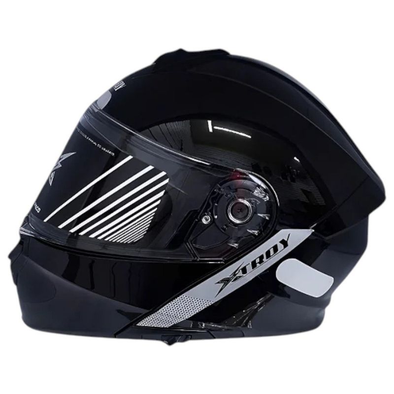 capacete ebf xtroy msv solid spec shine preto brilhoso 58 (mp)