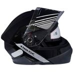 capacete ebf xtroy msv solid spec shine preto brilhoso 60 (mp)