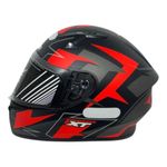 capacete ebf xtroy ff 526 crush preto fosco e vermelho 58 (mp)