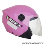 capacete ebf spark jet solid rosa 60 (mp)