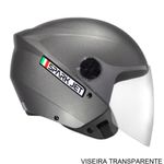 capacete ebf spark jet solid chumbo 60 (mp)