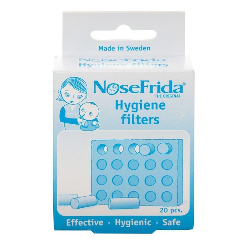 filtro para aspirador nasal nosefrida 20 unidades