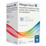 vitergan zinco d 70 comprimidos suplemento alimentar zinco cobre selênio vitaminas marjan