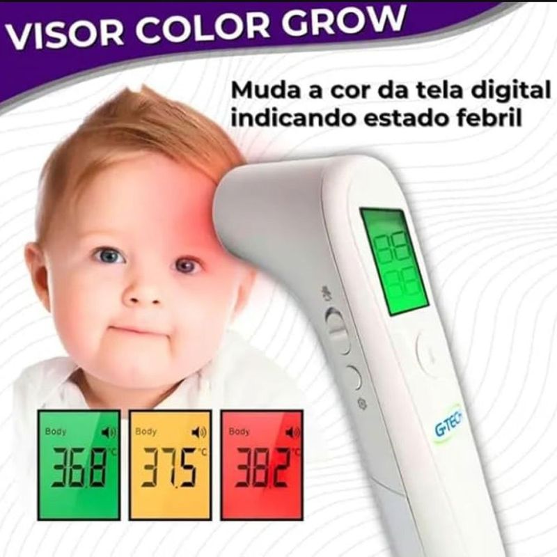 termômetro digital infravermelho g-tech thgtsc3