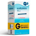 acetilcisteina 20mg/ml xarope infantil 120ml xarope ems