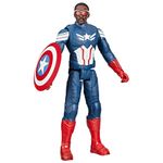 boneco hasbro marvel capitão américa nwo titan hero sw f9276