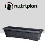 jardineira nutriplan romana para mudas médias 80cm preto - 6100403-07 (mp)