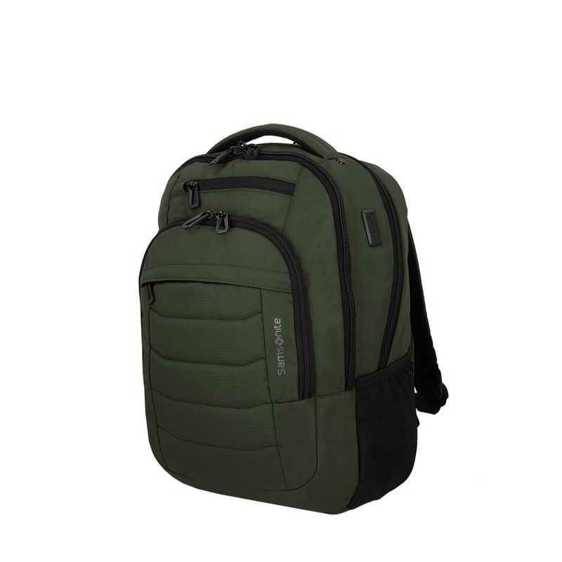mochila samsonite reformation titan para notebook 16 verde militar 15498622091u