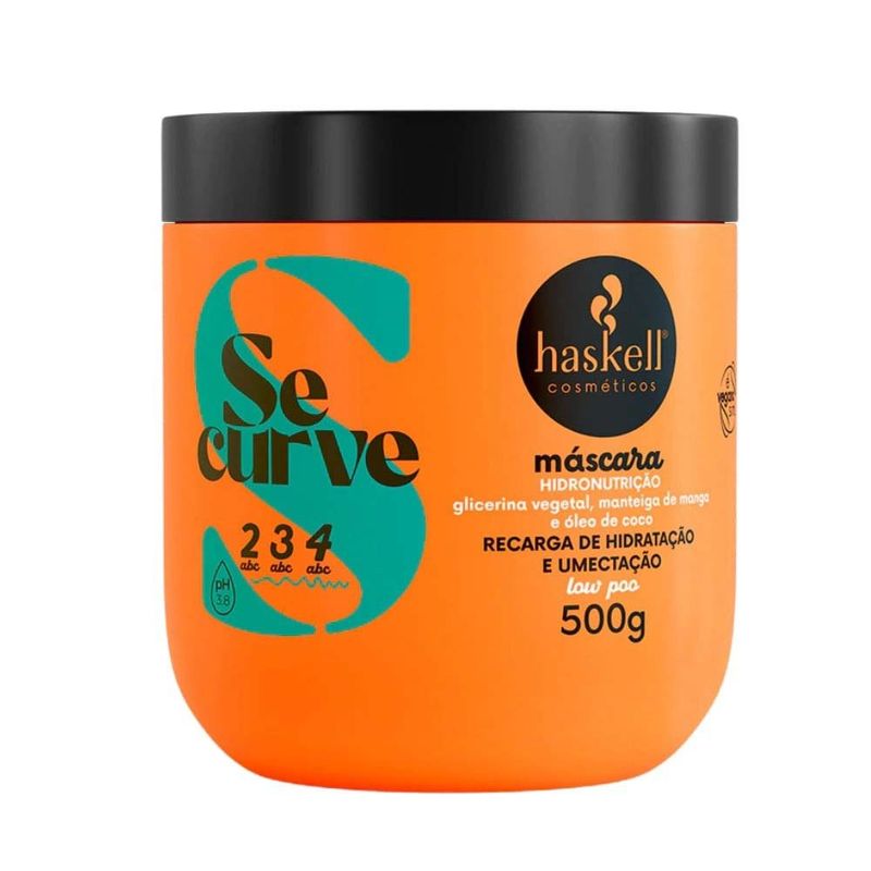 máscara hidronutrição haskell se curve 500g