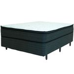 cama box casal pelmex confort plus mola pocket 138x188x70cm