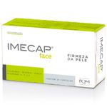 imecap face 30 cápsulas firmeza da pele fqm