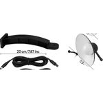 luzes pendentes solares duplas ip65 à prova d'água crepúsculo ao amanhecer branco a-bi