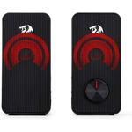 caixa de som gamer redragon stentor preto