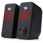 caixa de som gamer redragon stentor preto