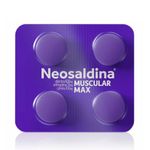 neosaldina muscular max dipirona 600mg + citrato de orfenadrina 70mg + cafeina 100mg 4 comprimidos hypera