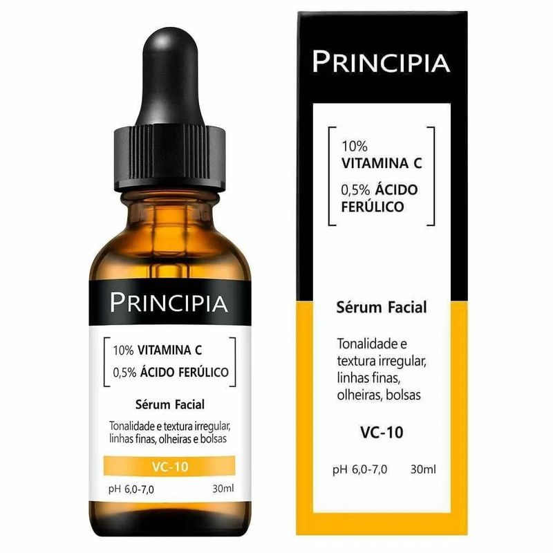 kit trio essencial sérum vc-10 + rn-0,3 + ah-2 principia