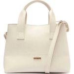 bolsa anacapri tote média soul branco 27x11x20cm (mp)