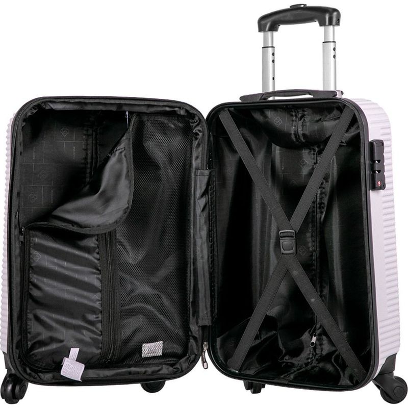 mala de bordo sestini all 5t pequena com rodas branco 041104-24