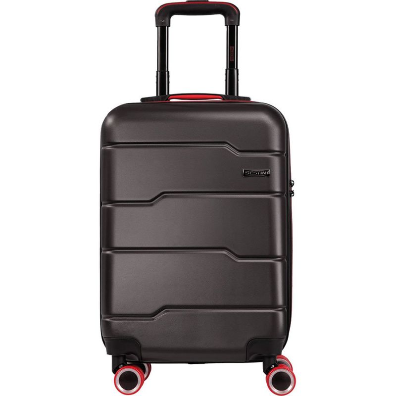 mala de bordo sestini v8 pequena com rodas cinza 041076-44