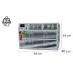 ar-condicionado janela psg 10.000 btus 127v psg01j10 branco (mp)
