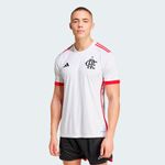 camisa flamengo 2 adidas manto cr 2024 branco m (mp)
