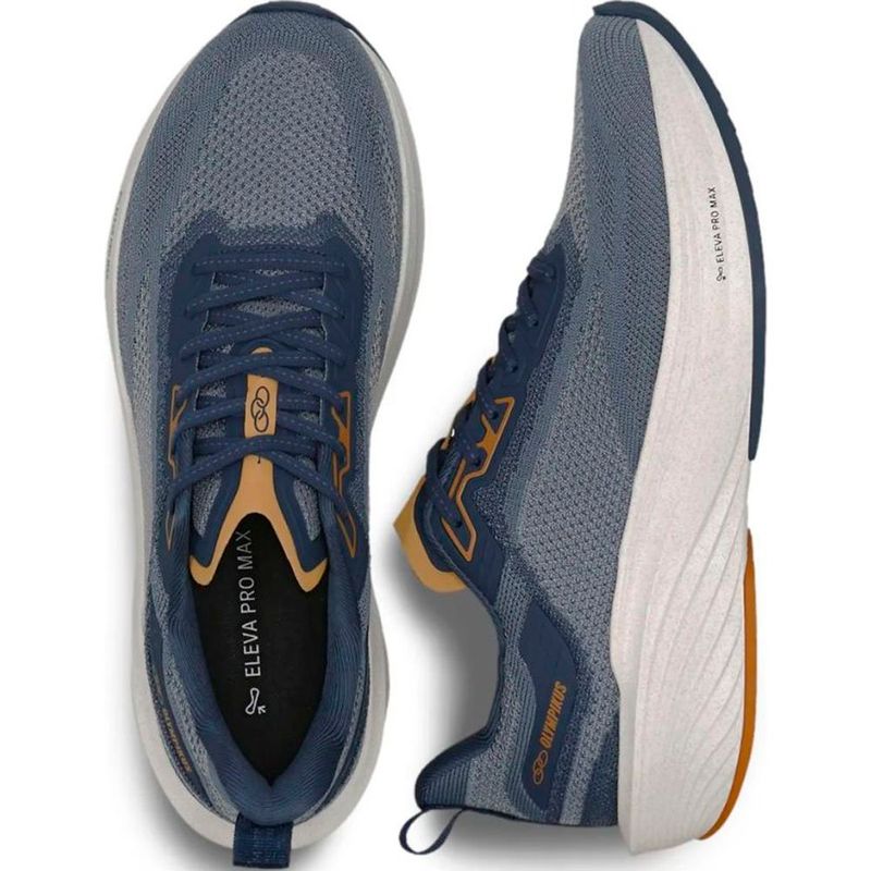 tênis esportivo masculino n°41 olympikus volta cinza e azul (mp)