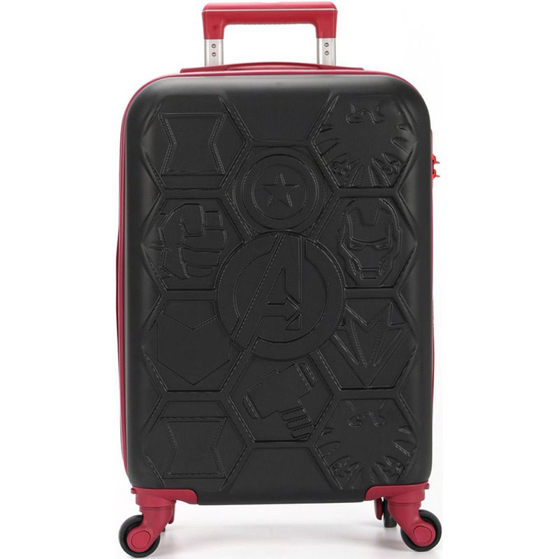 mala infantil escolar luxcel avengers preto mf10403ag