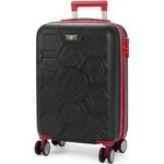 mala infantil escolar luxcel avengers preto mf10403ag