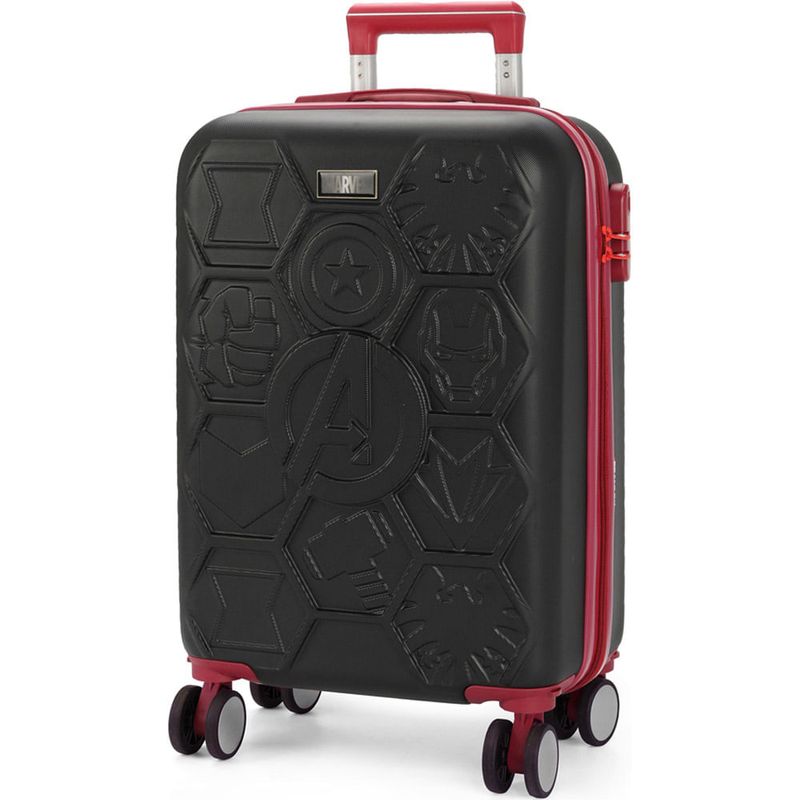 mala infantil escolar luxcel avengers preto mf10403ag